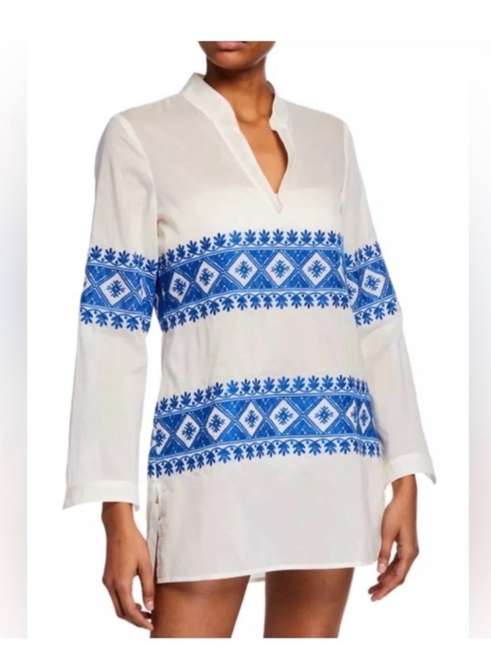NWT Tory Burch Stephanie embroidered tunic size S
